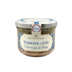 Ducs de Gascogne Goose Terrine with Pear and Truffle Juice 180g