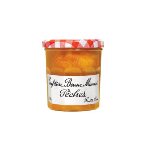 jar of Bonne Maman Peach jar 370g