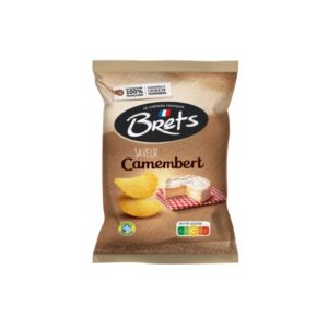 Brets Camembert chips 125g pack