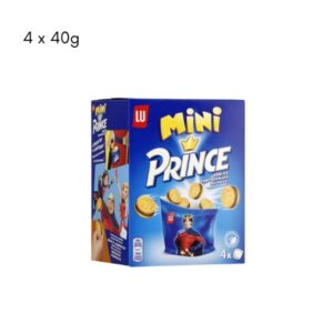 LU Mini Sables Chocolate Prince 4x40g pack