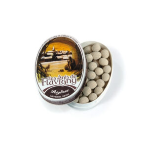 Les Anis de Flavigny Oval Tin Liquorice 50g